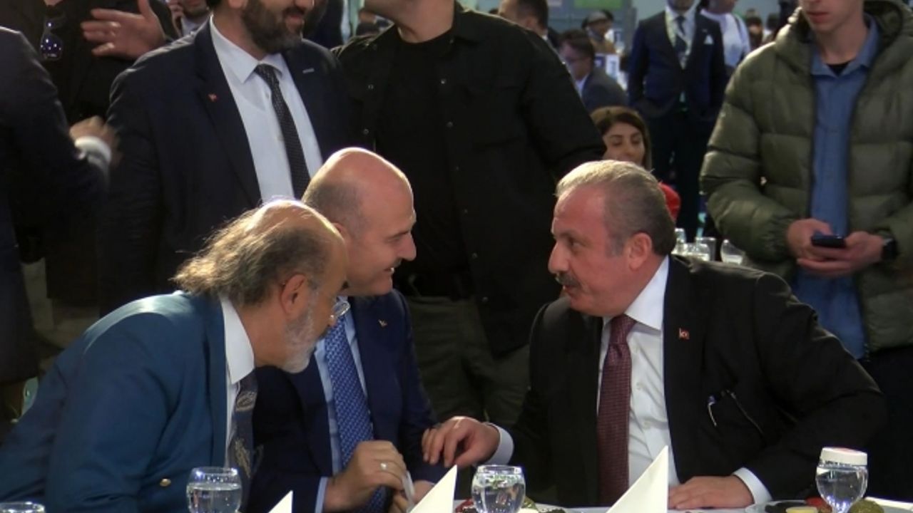 TBMM Başkanı Şentop ve Bakan Soylu MÜSİAD EXPO Gala Yemeği'nde