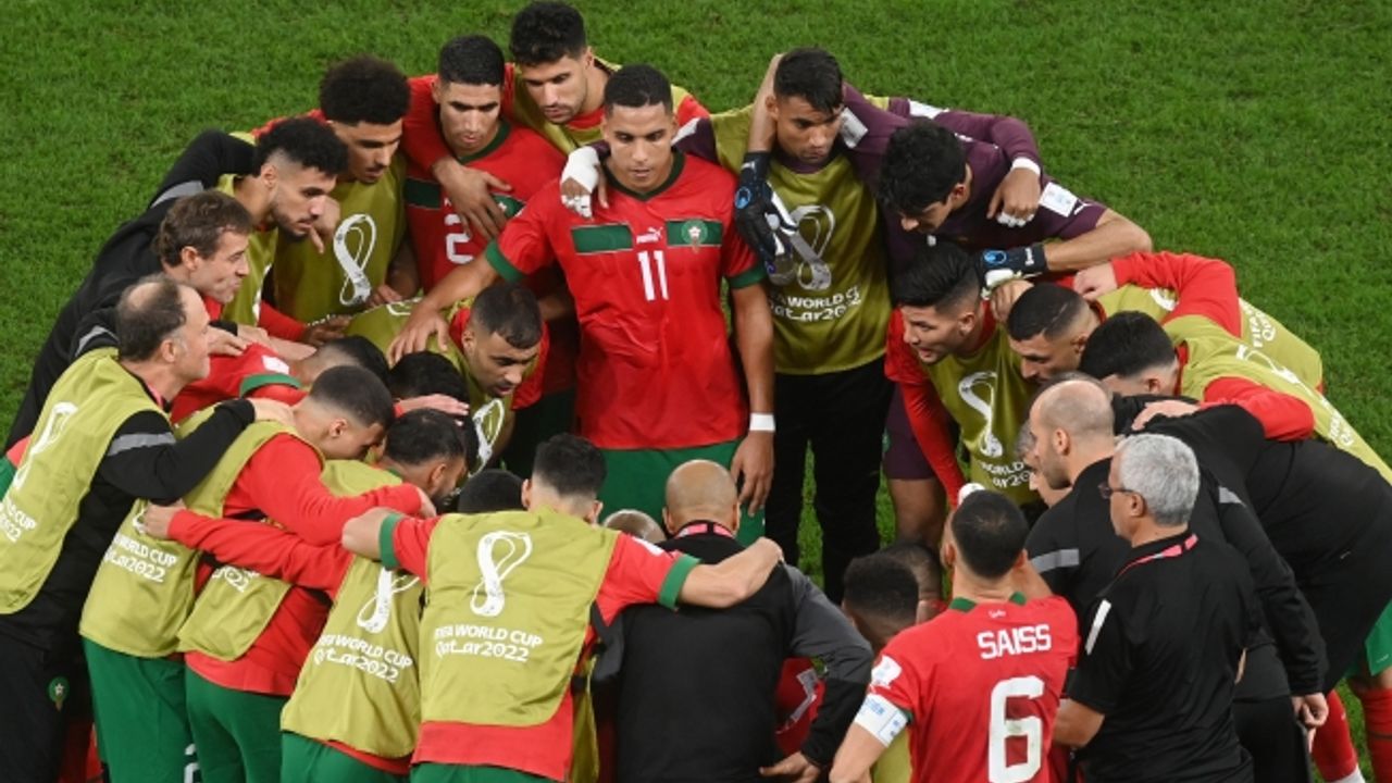 Fas’tan tarihi sürpriz,  İspanya’yı devirdi çeyrek finale yükseldi