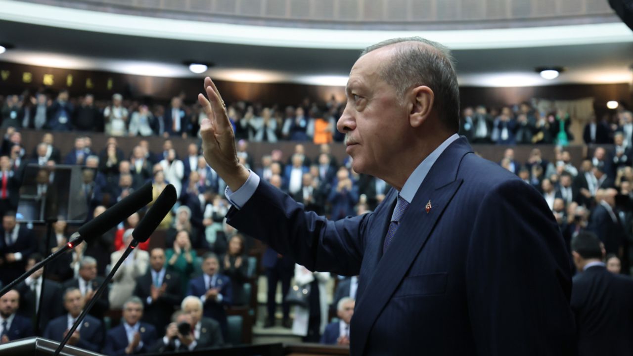 Cumhurbaşkanı Erdoğan, AK Parti Grup Toplantısı'nda: "İsrail’e gitme projemiz vardı, iptal, gitmeyeceğiz."