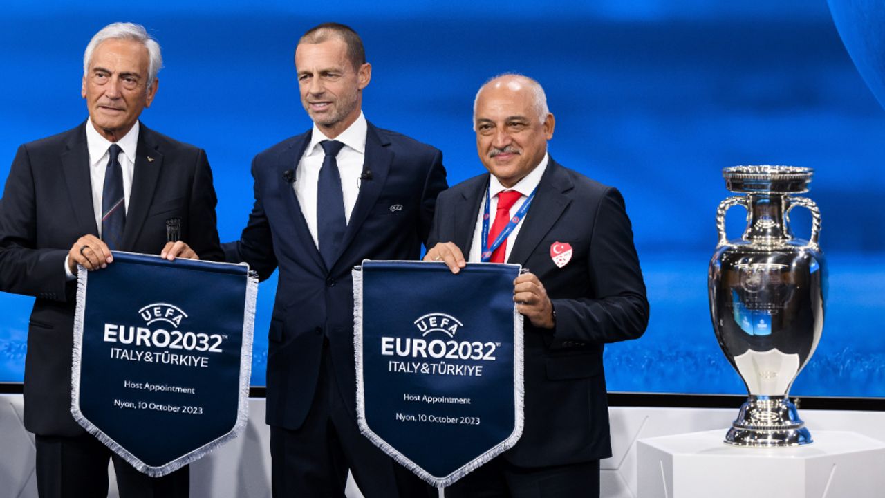 UEFA resmen duyurdu: EURO 2032 Türkiye ve İtalya'nın ev sahipliğinde organize edilecek!