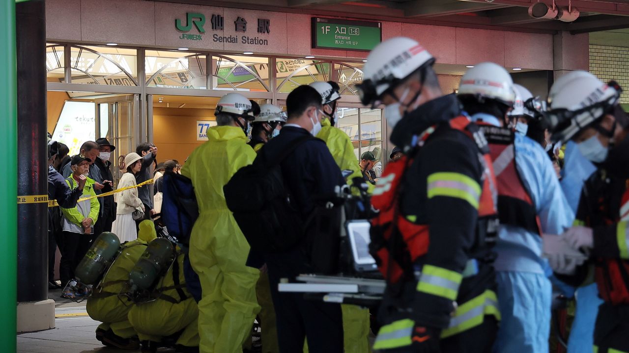 Japonya'daki trende 'kimyasal madde' paniği: İstasyon çıkışı sağlık ekipleriyle çevrildi....