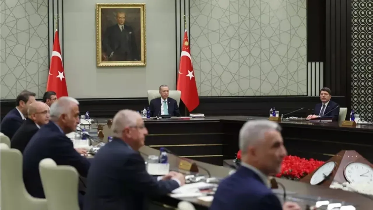 Cumhurbaşkanlığı Kabinesi, Cumhurbaşkanı Erdoğan'ın başkanlığında toplandı!