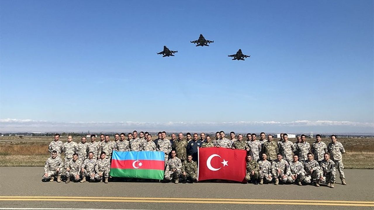 Türk F-16'ları, Azerbaycan ile ortak yapılacak  "Mustafa Kemal Atatürk 2023" tatbikatı için kardeş ülkede!