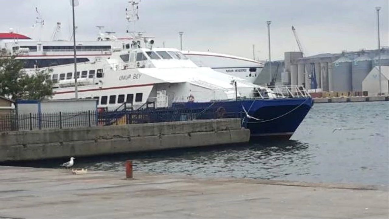 Bandırma-İstanbul Deniz Otobüsü seferleri iptal edildi