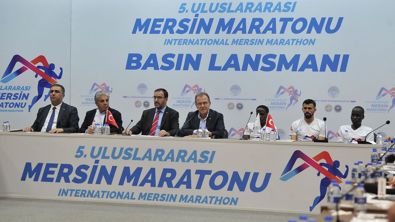 5. Uluslararası Mersin Maratonu tanıtım toplantısı yapıldı