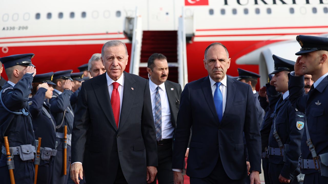 Cumhurbaşkanı Erdoğan, Yunanistan’da