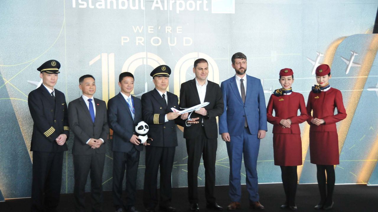 İstanbul Havalimanı'ndan 100'üncü havayolu şirketi Air China uçuşlara başladı 