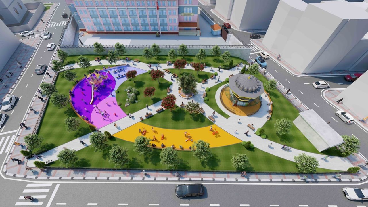Sultangazi Belediye Başkanı Av. Abdurrahman Dursun’dan, ilçe sakinlerine kitap kafeli yeni park