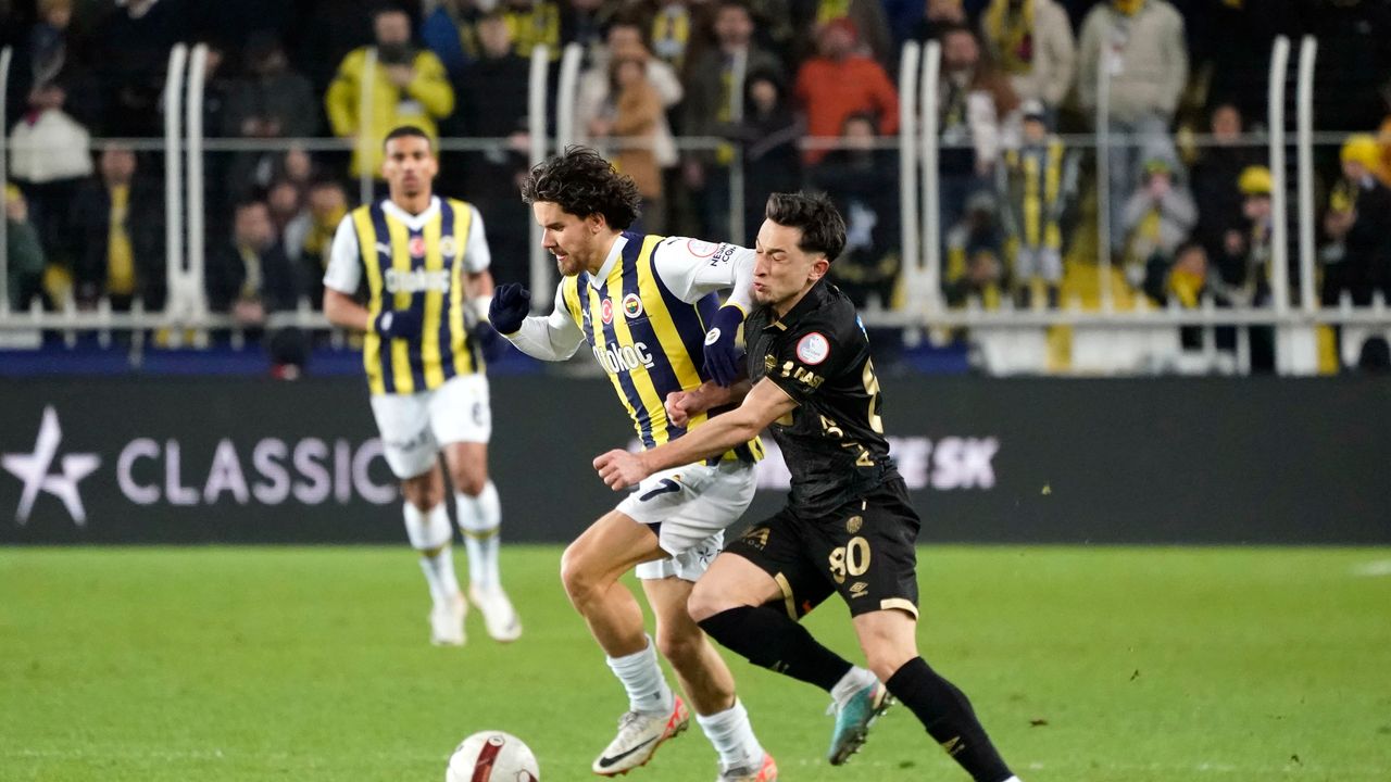 Trendyol Süper Lig: Fenerbahçe: 2 - MKE Ankaragücü: 1