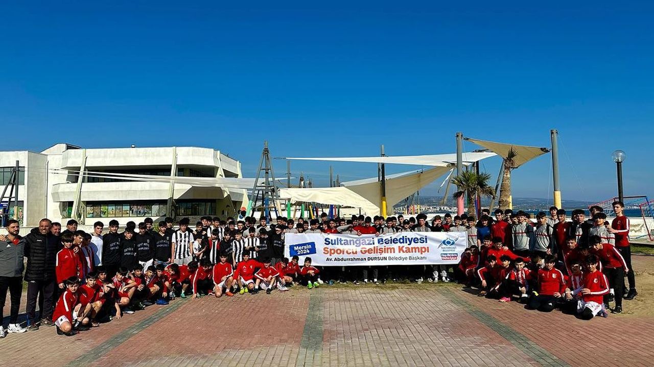 Sultangazi Belediyesi, sporcuları için Mersin’de gelişim kampı düzenledi