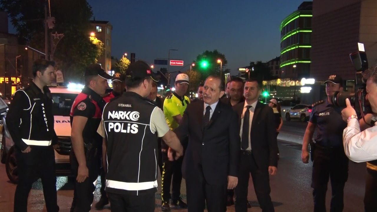 Beyoğlu’nda dron destekli narkotik denetimi