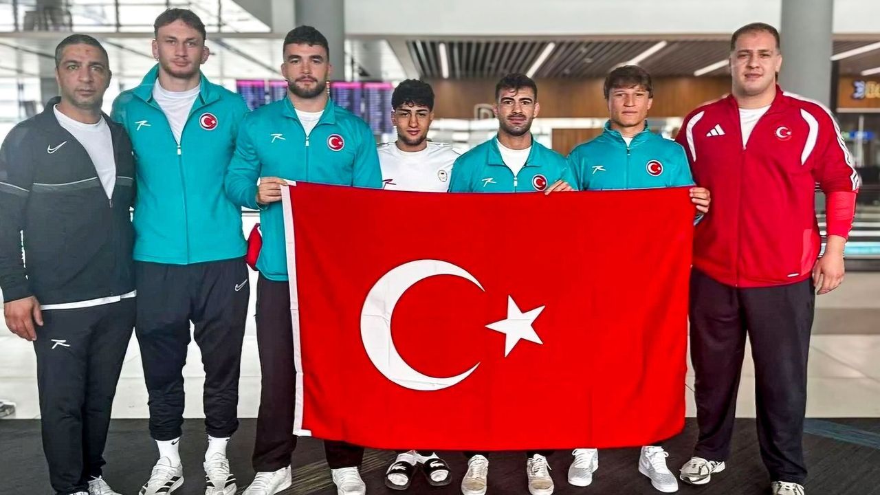 Milli güreşçilerden Brezilya'da 2 altın, 3 gümüş m
