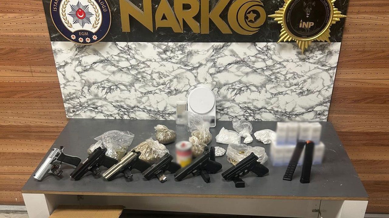 İstanbul’da şok baskın: 60 bin sentetik hap yakala