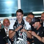 Beşiktaş’ın anlaşmaya vardığı Dusan Vlahovic, İstanbul’a geldi