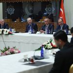 Cumhurbaşkanı Erdoğan, Süper Lig'e çıkan takımları kabul etti