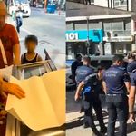 '5'ten az satmam' dedi, görüntüler sonrası tezgâhı kaldırıldı