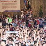 Trabzon’da Salah’a coşkulu karşılama