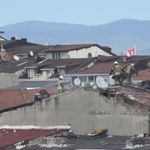 Tadilat sırasında çıkan yangın mahalleyi ayağa kaldırdı