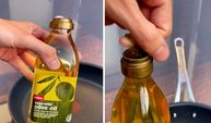 Yağ şişelerindeki halkayı sakın çöpe atmayın! Ne işe yaradığını duyunca şok olacaksınız
