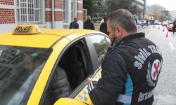 Şişli'de taksi denetimi yapıldı