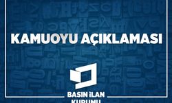 Kamuoyu Açıklaması