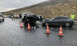 Yola çıkacaklar dikkat! Kuzey Marmara Otoyolu’nda kaza: Ulaşım tek şerite düştü