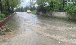 Edirne Keşan’da sağanak, Enez’de hortum