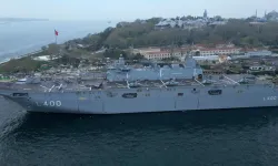 Ramazan Bayramı’nın ilk gününde TCG Anadolu'ya, ziyaretçi akını!