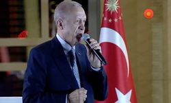 Cumhurbaşkanı seçilen Erdoğan'ın balkon konuşması