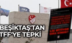 Beşiktaş'tan TFF'ye tepki