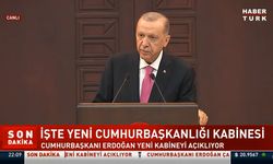 Cumhurbaşkanı Erdoğan açıkladı İşte yeni Cumhurbaşkanlığı Kabinesi