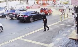 Ataşehir'de cadde ortasında silahlı saldırı kamerada