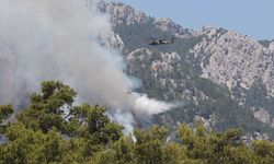 Kemer'deki orman yangını 4'üncü gününde