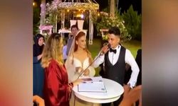 Nikahta şaşkına çeviren anlar! Damat annesine seslendi “Alak mı ne diyon?”