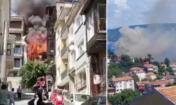 Sarıyer'deki metruk binada çıkan yangın korkuttu: Boğazı kara dumanlar sardı!