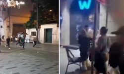 Taksim'de torpil paniği! O anlar kamerada