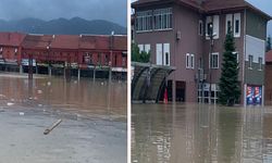 Samsun’da terminal ve Galericiler Sitesi sular altında kaldı