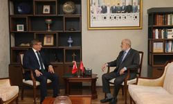 Ahmet Davutoğlu'ndan Karamollaoğlu’na ziyaret: İki parti yerel seçim için kolları sıvadı