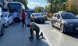 Çorlu’da alkollü şahıs trafiği birbirine kattı