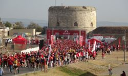 Tarihi Yarımada'da maraton coşkusu: 3 bini aşkın kişi Gelibolu'daki heyecana ortak oldu!