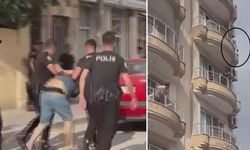 Hatay'da psikolojik rahatsızlığı bulunan şahıs annesini 5. katın balkonundan atmaya çalıştı! Dehşet anlarının görüntüsü