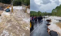 Meteoroloji'nin uyardığı Kırklareli'yi sağanak vurdu: Yağışların etkisiyle yollar kapandı, dereler taştı!