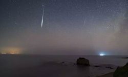 İzmir'de mest eden görüntüler! Perseid'in 'ateş topu' böyle görüntülendi