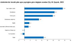 TÜİK: Turizm geliri 3'üncü çeyrekte arttı