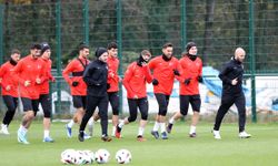 A Milli Futbol Takımı, Cardiff'teki ilk çalışmasını yaptı