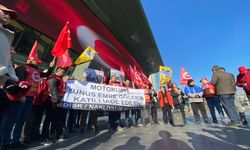 Levent'teki Somali Konsolosluğu önünde protesto 