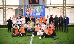 Tuzla'da engelli çocuklarla futbol maçı oynandı 