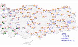 Yılın ilk ayında sıcaklık, mevsim normallerinin 3 derece üzerinde bekleniyor