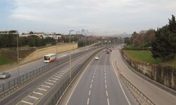 İstanbul'da yılın ilk gününde yollar boş kaldı