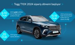 Togg T10X 2024 yılı sipariş dönemi başlıyor